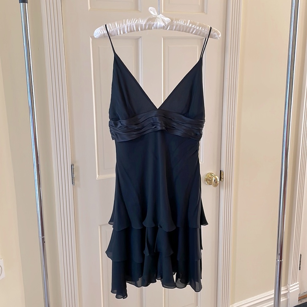 RUGBY Ralph Lauren LBD. 100% silk with polyester lining. Women’s size 6.